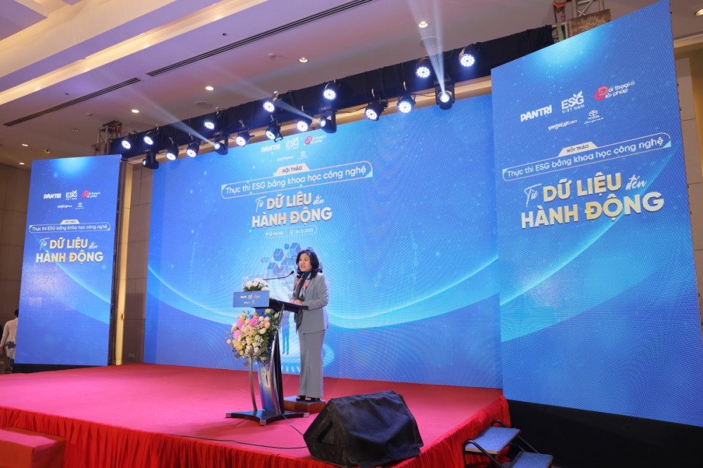 Thúc đẩy thực hành ESG bằng công nghệ dữ liệu