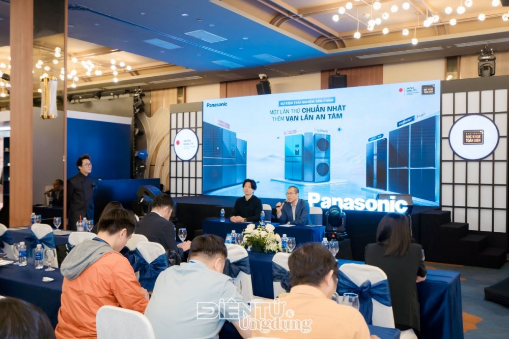 Panasonic ra mắt dòng tủ lạnh nhiều cánh 