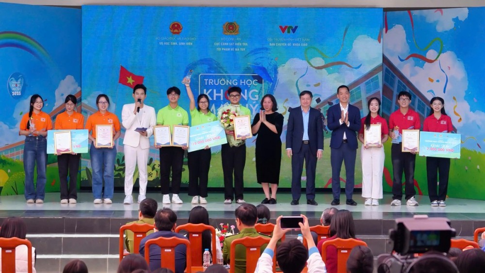 Gala chương trình 'Trường học không ma túy' Mùa 3 năm 2025: Hành trình kiến tạo tương lai của Gen Z Việt Nam