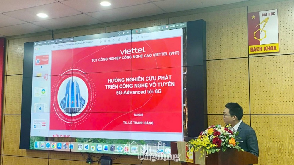 Viettel công bố lộ trình nghiên cứu phát triển 6G