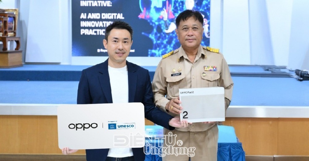 OPPO và UNESCO trao tặng 1.000 máy tính bảng tại châu Á và châu Phi