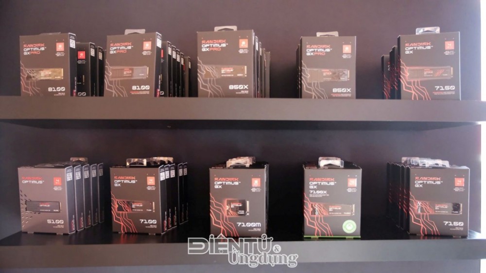 Sandisk ra mắt thương hiệu SSD gắn trong SANDISK Optimus™ 