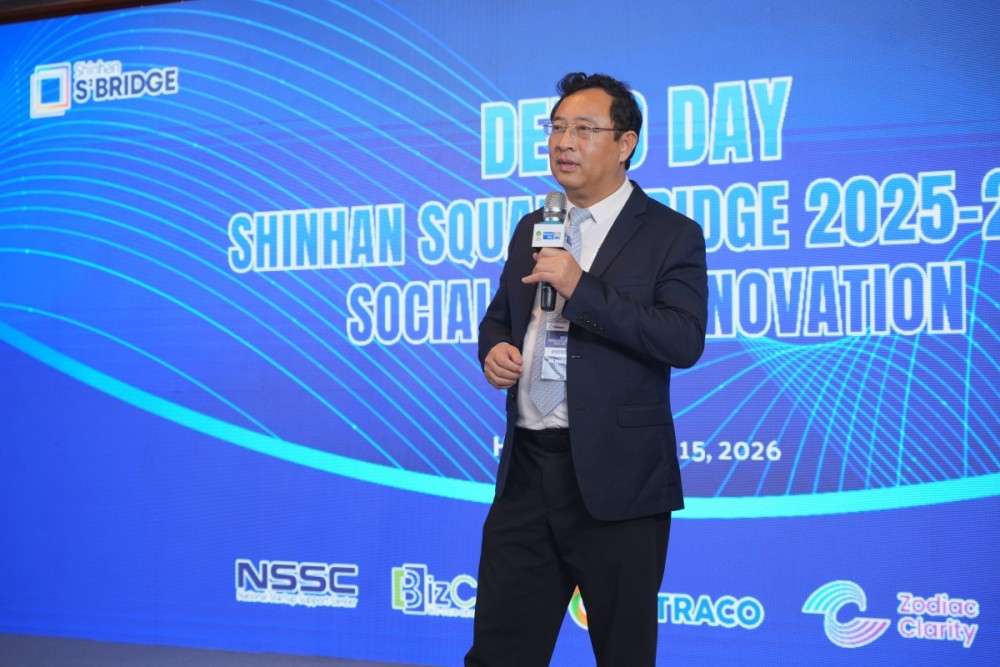 Demo Day Shinhan Square Bridge Việt Nam 2025–2026: Thúc đẩy đổi mới sáng tạo mở vì phát triển bền vững