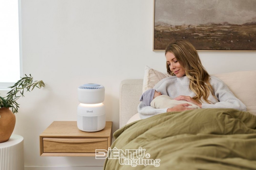 Levoit ra mắt máy lọc không khí dành cho trẻ sơ sinh đầu tiên tại Việt Nam
