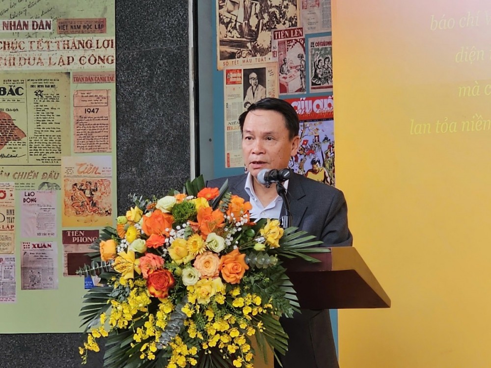 Hà Nội trưng bày hàng trăm bìa báo Xuân chào mừng Đại hội XIV của Đảng