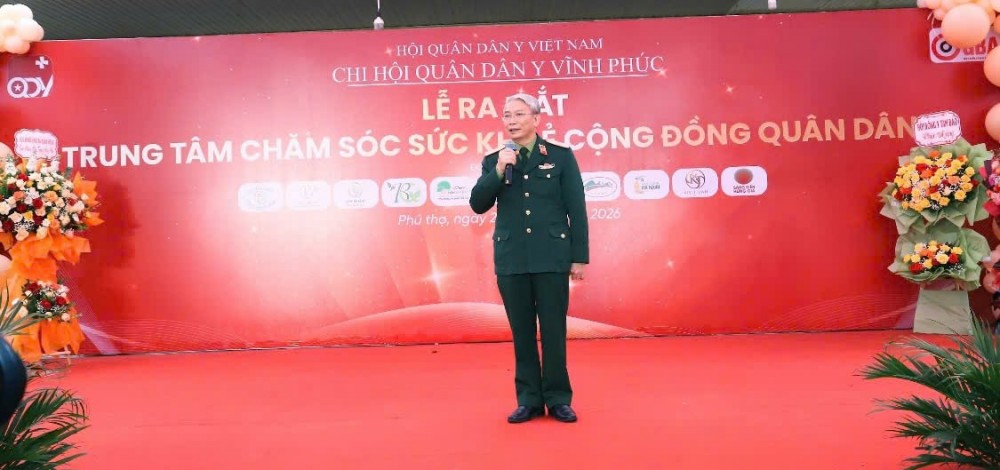 Thành lập Trung tâm Chăm sóc sức khỏe cộng đồng Quân Dân y tại xã Đại Đình tỉnh Phú Thọ