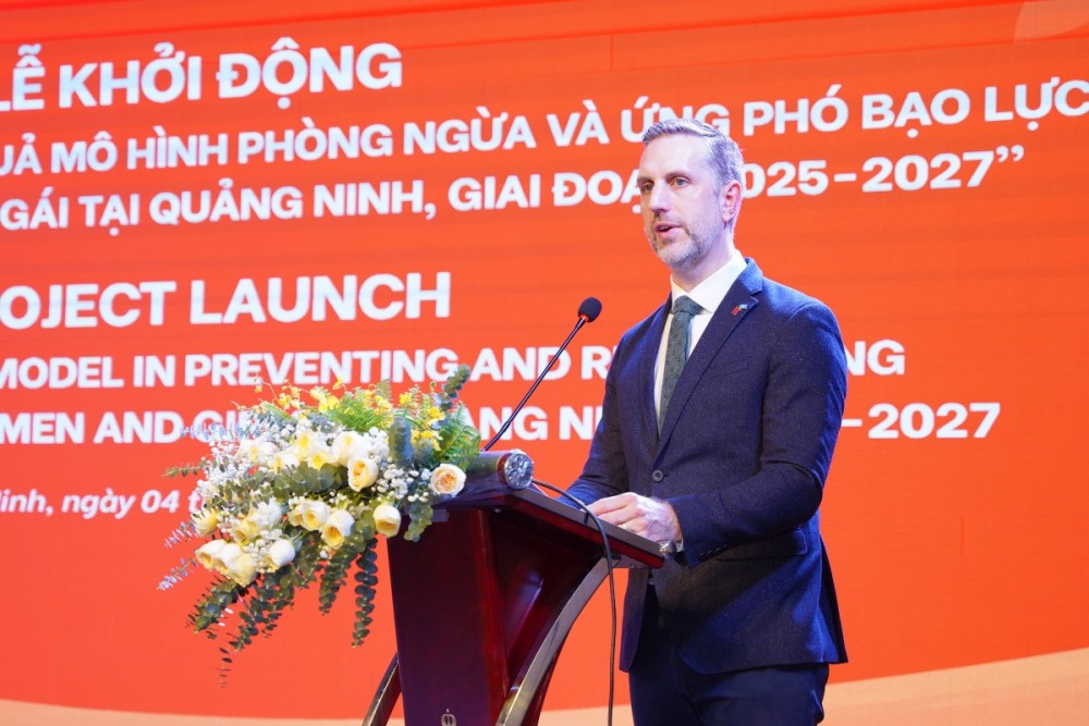UNFPA khởi động dự án ứng phó bạo lực giới tại Quảng Ninh