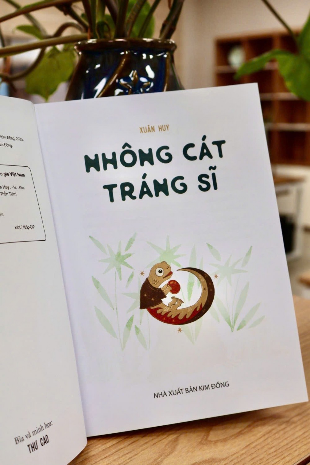 Nhà xuất bản Kim Đồng ra mắt sách thiếu nhi 'Nhông cát Tráng Sĩ'