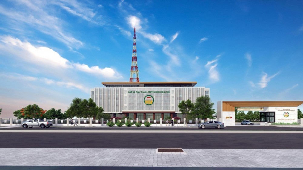 Trụ sở Báo và Phát thanh, Truyền hình Hưng Yên 164 đường Nguyễn Văn Linh, tỉnh Hưng Yên
