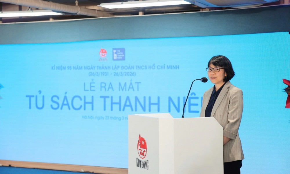 Nhà xuất bản Kim Đồng ra mắt Tủ sách Thanh niên chào mừng Đại hội Đoàn toàn quốc lần thứ XIII