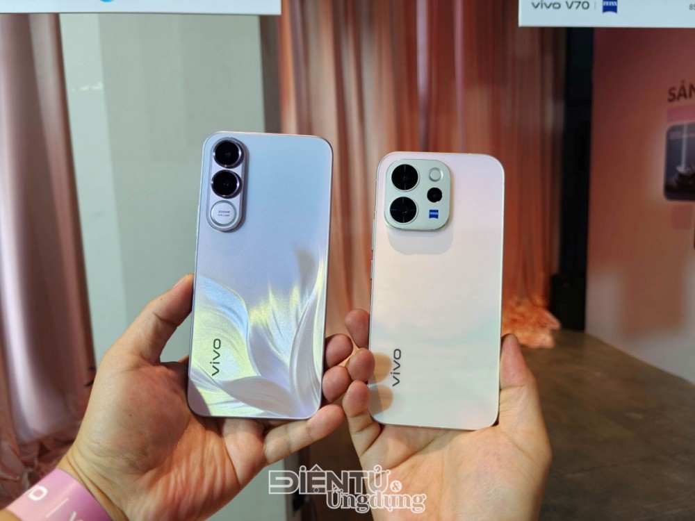 vivo trình làng bộ đôi smartphone mới V70 và V70 FE
