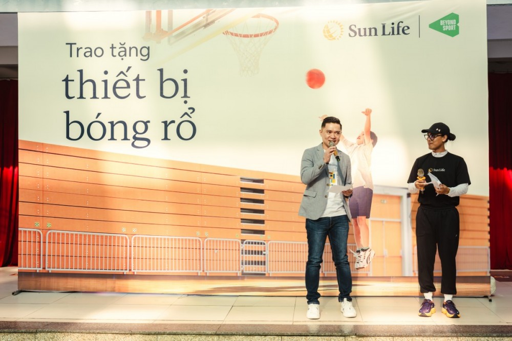 Sun Life tiếp tục đồng hành cùng thế hệ trẻ qua Hoops + Health 2026