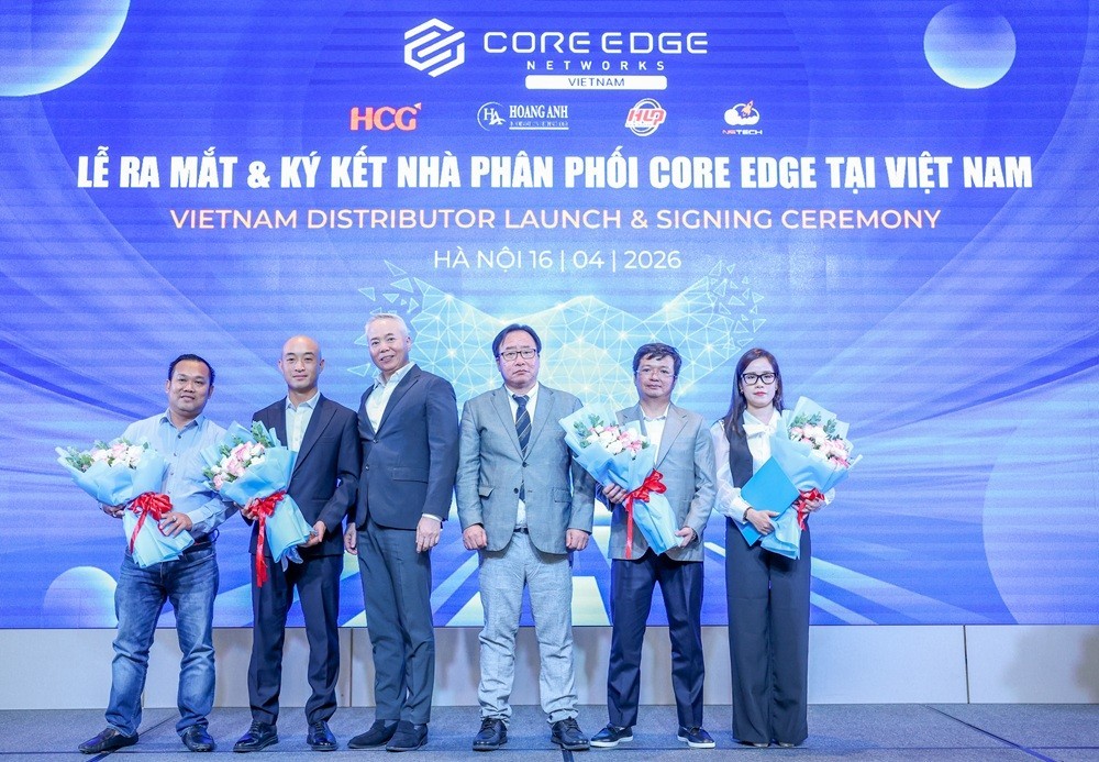 CoreEdge Networks ký kết với bốn nhà phân phối chính thức tại Việt Nam