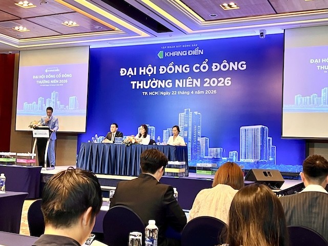 Tập đoàn Khang Điền đặt mục tiêu doanh thu năm 2026 là 4.200 tỷ đồng