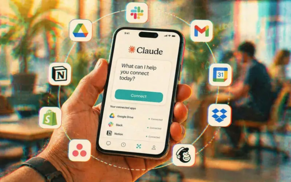 Claude giờ đã có thể kết nối với các ứng dụng ngoài. Ảnh: Ocasio Consulting