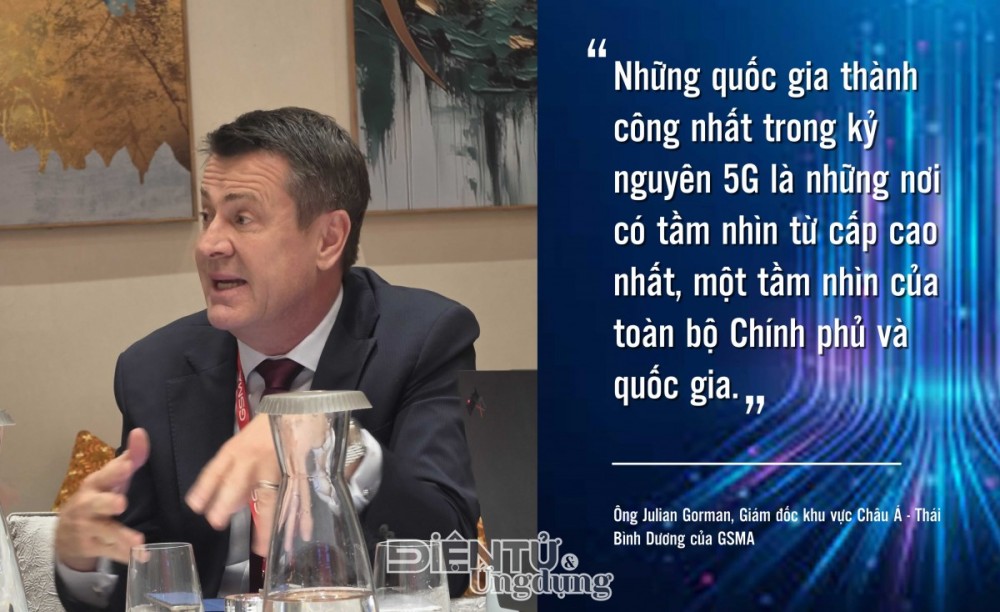 GSMA khuyến nghị nhà mạng Việt Nam xây dựng Open API và private network để 5G tạo ra giá trị kinh tế thực chất đến năm 2030