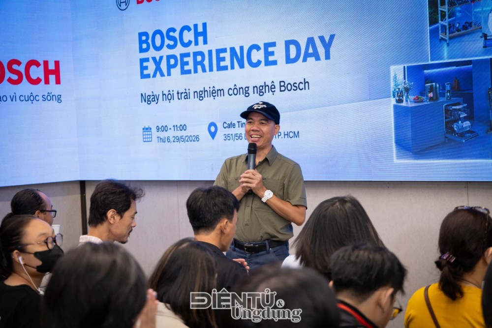 Cùng cộng đồng công nghệ, nâng tầm trải nghiệm sống với công nghệ Bosch