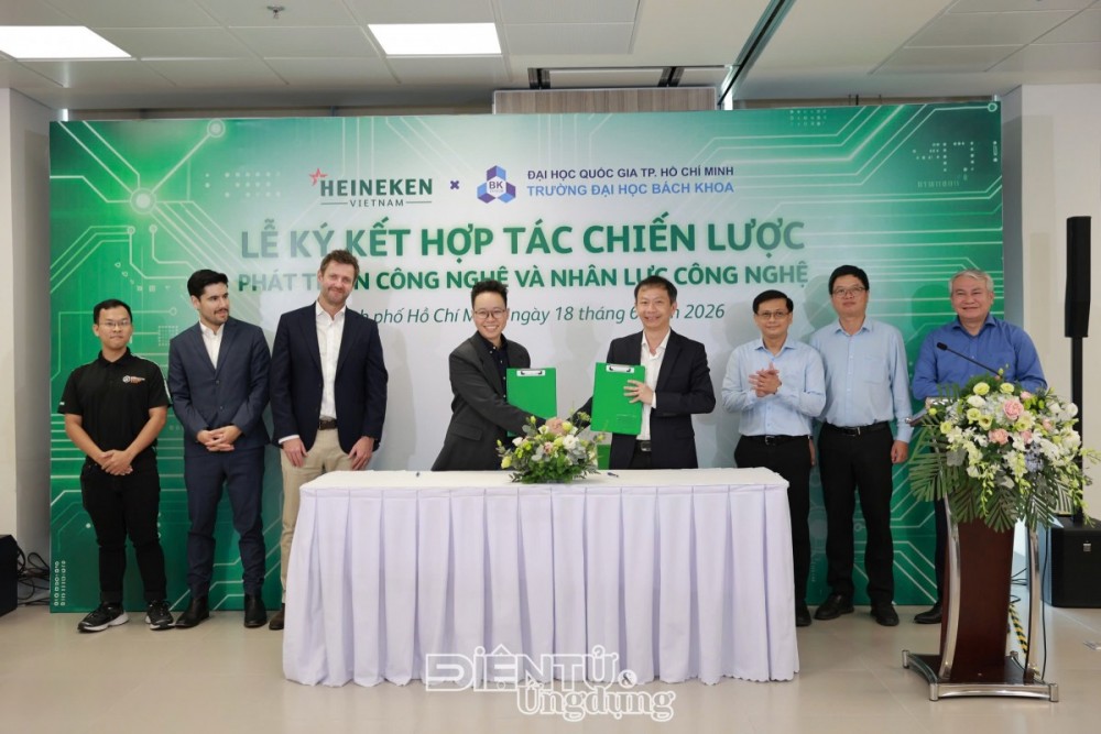HEINEKEN Việt Nam và Trường Đại học Bách Khoa - ĐHQG TP.HCM ký kết hợp tác chiến lược 