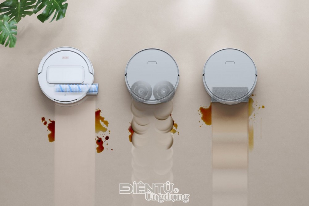 ECOVACS đưa công nghệ con lăn OZMO ROLLER xuống dòng sản phẩm DEEBOT T80 MAX