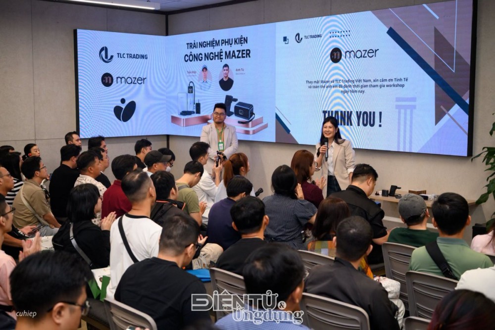 Mazer mang gì đến sự kiện offline tại Tinh tế sáng nay?