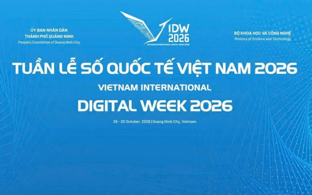 Tuần lễ số Quốc tế Việt Nam 2026 với chủ đề “Kết nối thông minh: Quản trị AI, Kiến tạo chuyển đổi AI”. Ảnh: Bộ Khoa học và Công nghệ