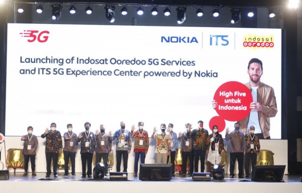 Ooredoo và Nokia ra mắt dịch vụ 5G tại Surabaya, Indonesia