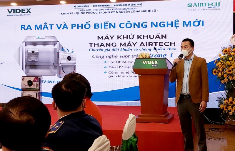 Giám đốc sản xuất của Airtech Thế Long Nguyễn Quyết Thắng thông tin chi tiết về cơ chế hoạt động