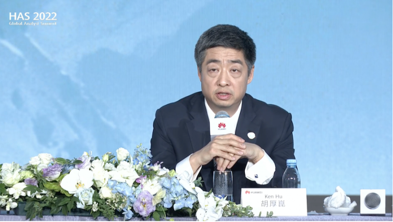 Chủ tịch luân phiên Huawei Ken Hu phát biểu khai mạc HAS 2022