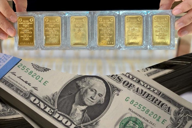 Dự báo giá vàng SJC trong nước ngày 22/12 vẫn là xu thế đi lên nhờ trợ lực từ đồng USD mất giá mạnh