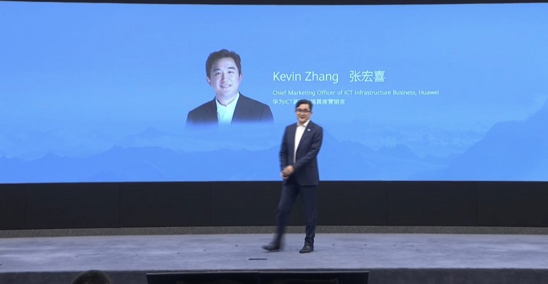 Giám đốc Marketing Mảng kinh doanh cơ sở hạ tầng ICT của Huawei Kevin Zhang 