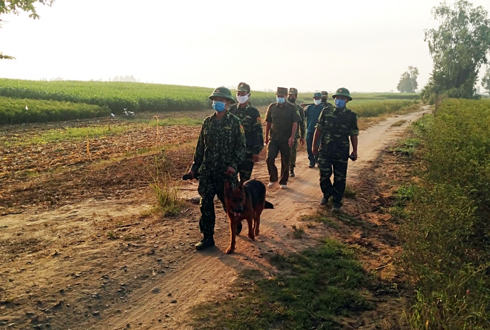 Lực lượng BĐBP luôn xung kích trong bảo vệ phòng tuyến biên giới trước dịch COVID-19