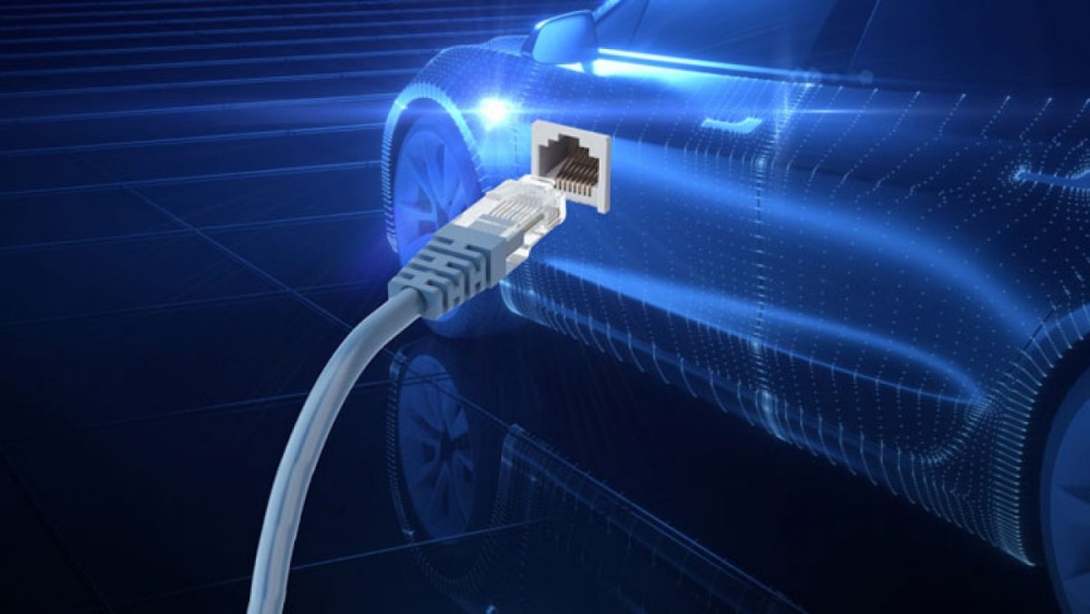 Automotive Ethernet là ứng dụng kết nối phương tiện với itnernet tốc độ cao