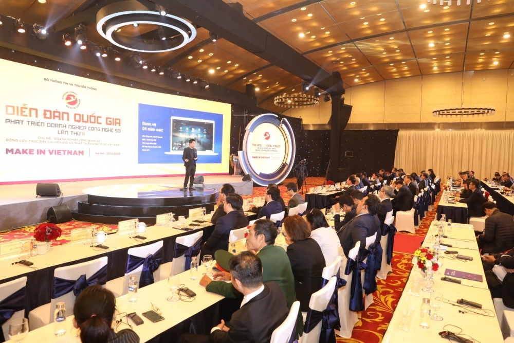 Toàn cảnh Diễn đàn quốc gia về phát triển doanh nghiệp công nghệ số Việt Nam 2020