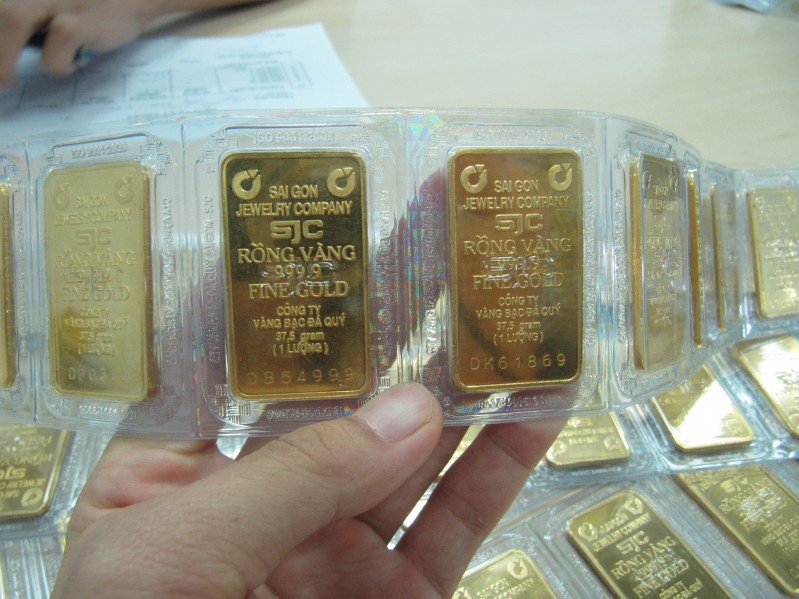 Dự báo giá vàng SJC trong nước ngày 26/11 là xu thế đi lên nhờ vào động lực bất ngờ giảm giá của đồng USD