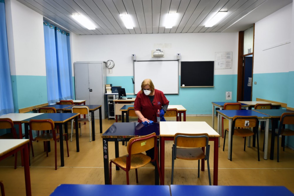 Trường học ở Italy sẽ chính thức mở cửa trở lại từ hôm nay sau 6 tháng phải đóng cửa vì dịch COVID-19