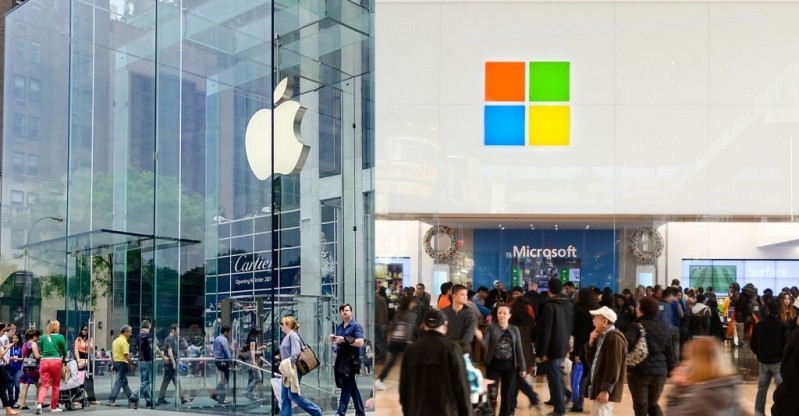 Bản tin cổ phiếu công nghệ 30/10 chứng kiến màn soán ngôi ngoạn mục của Microsoft trước Apple