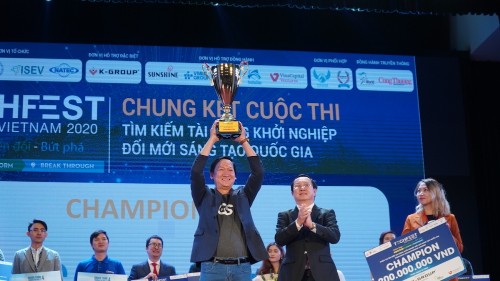Gostream Technology dành quán quân Techfest vietnam 2020 và sẽ đại diện cho Việt Nam tham dự Startup World 2021