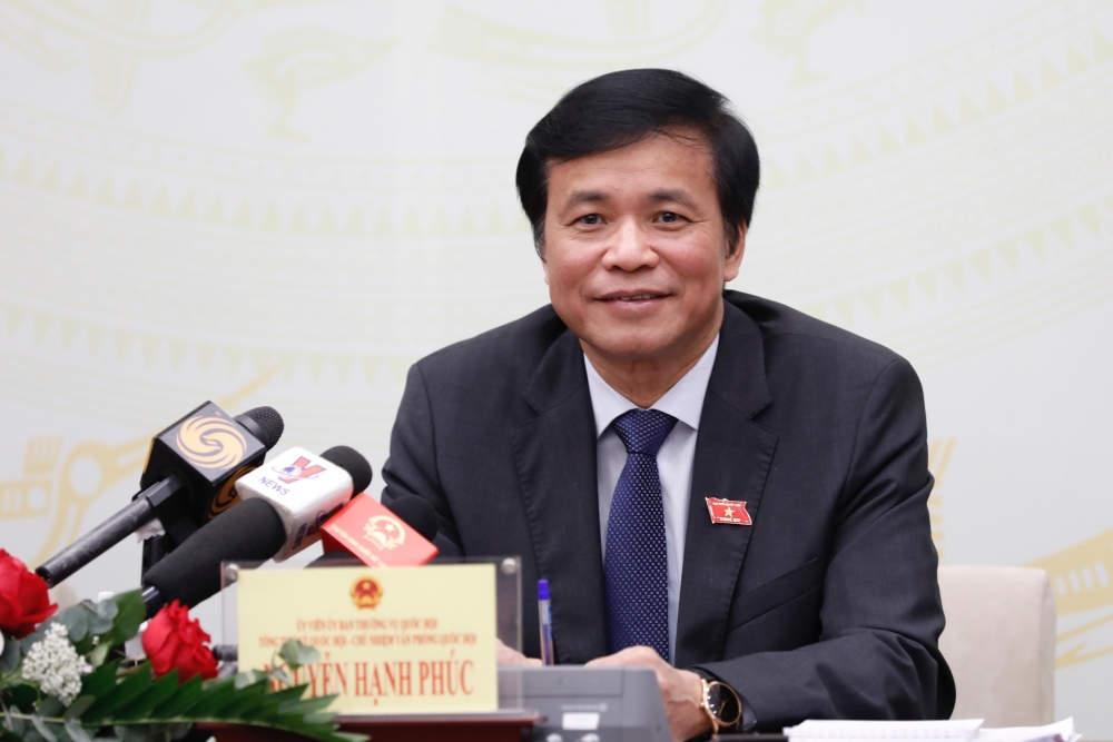 Tổng thư ký, Chủ nhiệm Văn phòng Quốc hội Nguyễn Hạnh Phúc