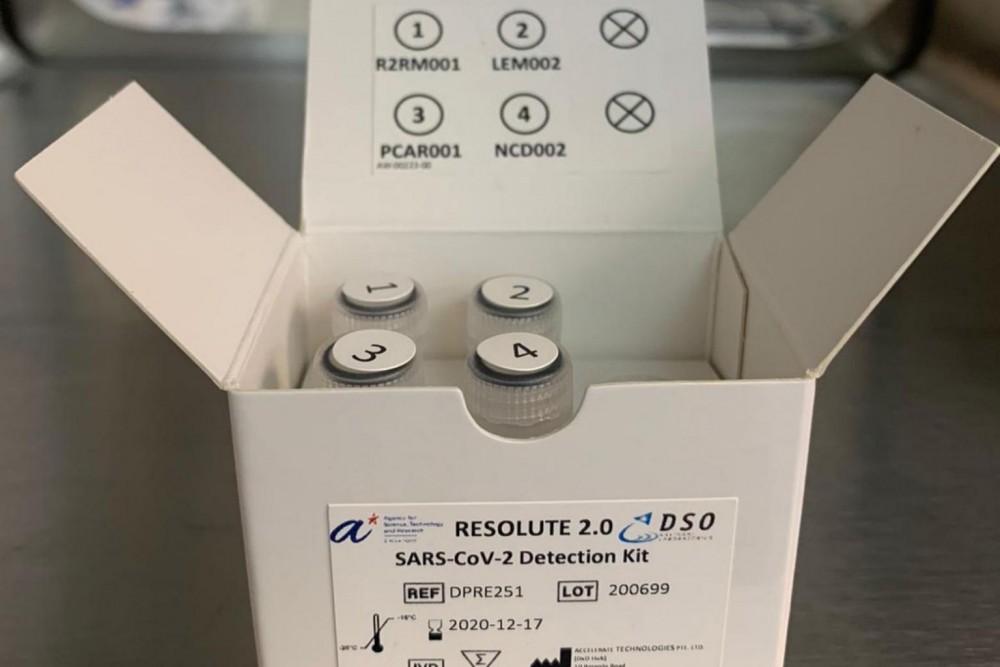 Cập nhật tình hình dịch COVID-19: Singapore phát triển bộ kit Resolute cho kết quả sau 2 giờ