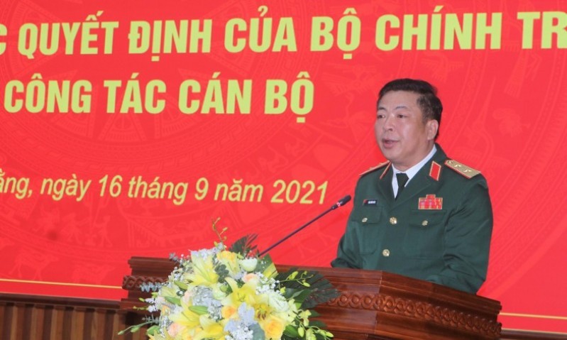 Tân Bí thư Tỉnh uỷ Cao Bằng, Trung tướng Trần Hồng Minh phát biểu nhậm chức