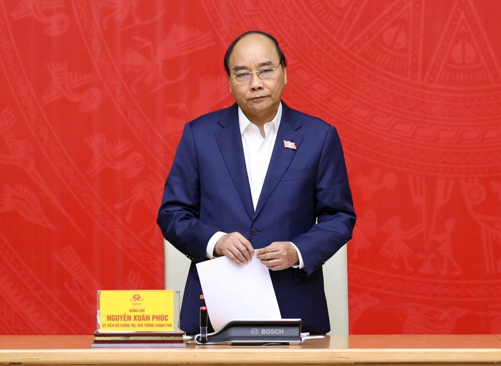 Thủ tướng Chính phủ Nguyễn Xuân Phúc phát biểu giao nhiệm vụ