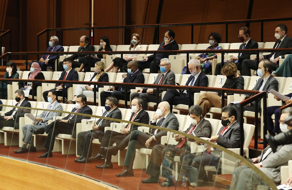 Các đoàn đại biểu quốc tế tham dự phiên khai mạc Kỳ họp thứ nhất Quốc hội khoá XV