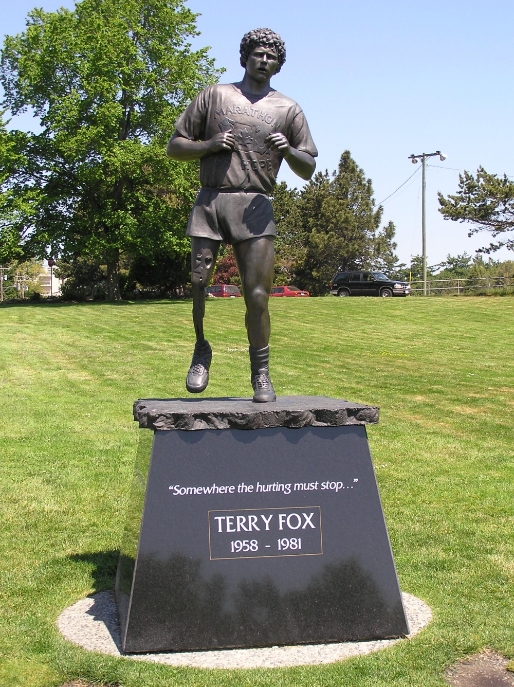 Terry Fox Run không chỉ đóng góp tiền cho nghiên cứu mà còn nêu cao tinh thần cho người bệnh trong cuộc chiến chống ung thư
