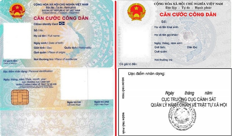 Mẫu thẻ CCCD được Bộ Công an công bố sẽ được áp dụng từ ngày 26/2