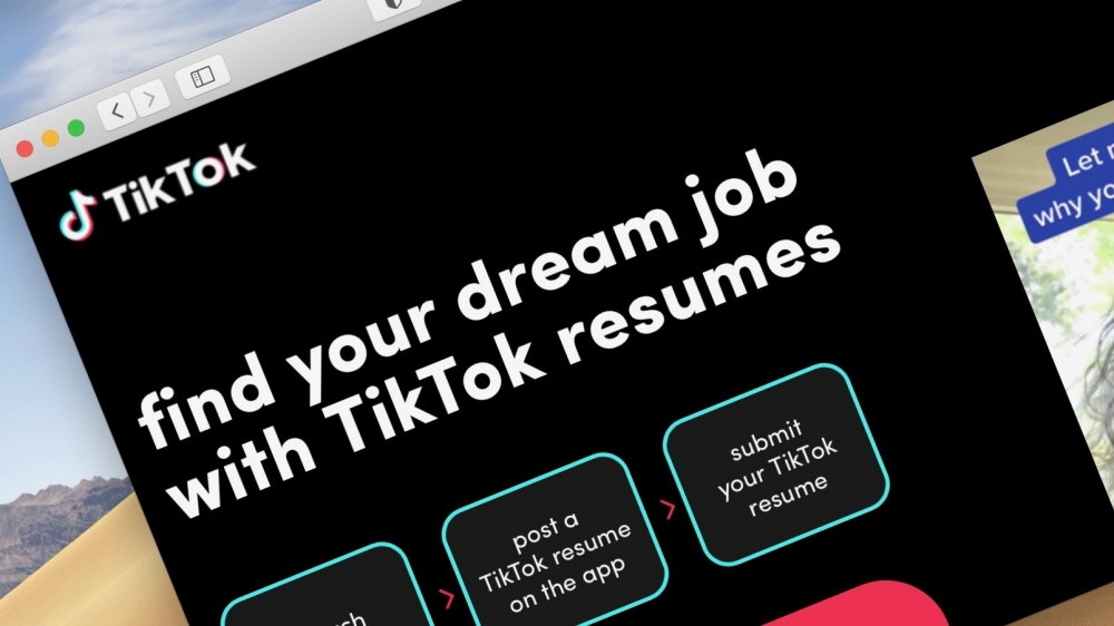 "TikTok Resumes" tạo sự thuận tiện cho cả 2 bên trong quan hệ tuyển dụng khi không phải tiếp xúc vẫn đạt được mục đích