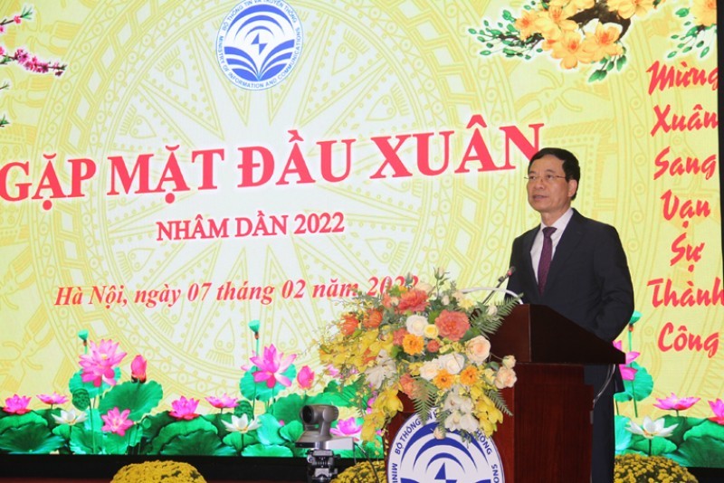Bộ trưởng Nguyễn Mạnh Hùng chuyển đổi số quốc gia