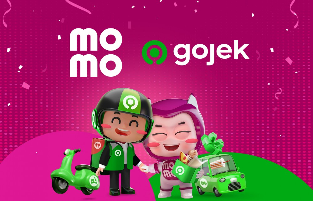 Gojek đã có ví momo, Gojek hợp tác với momo