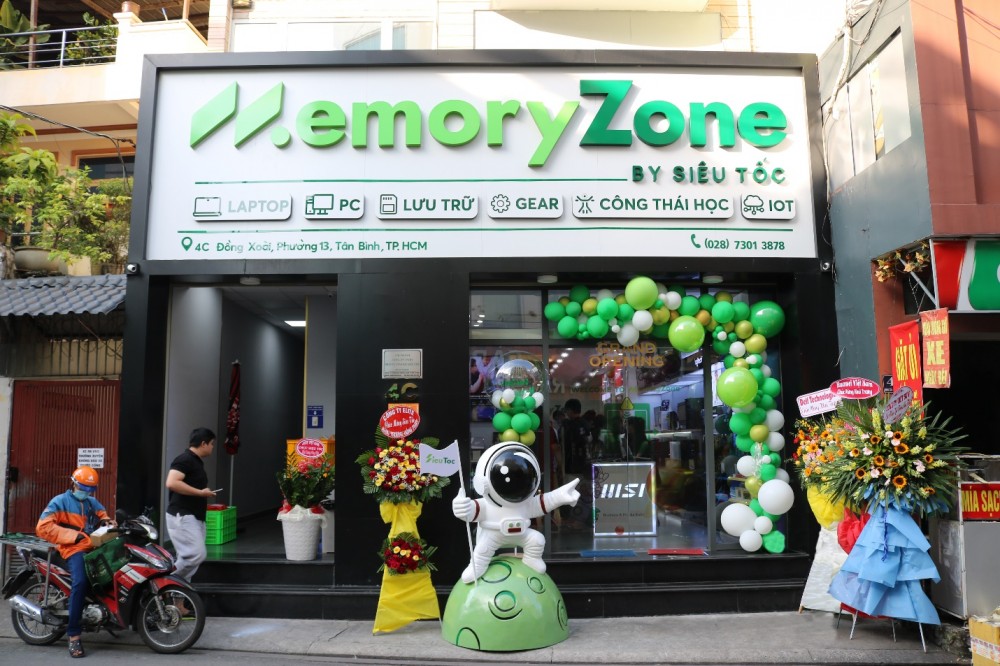 MemoryZone, cửa hàng MemoryZone 