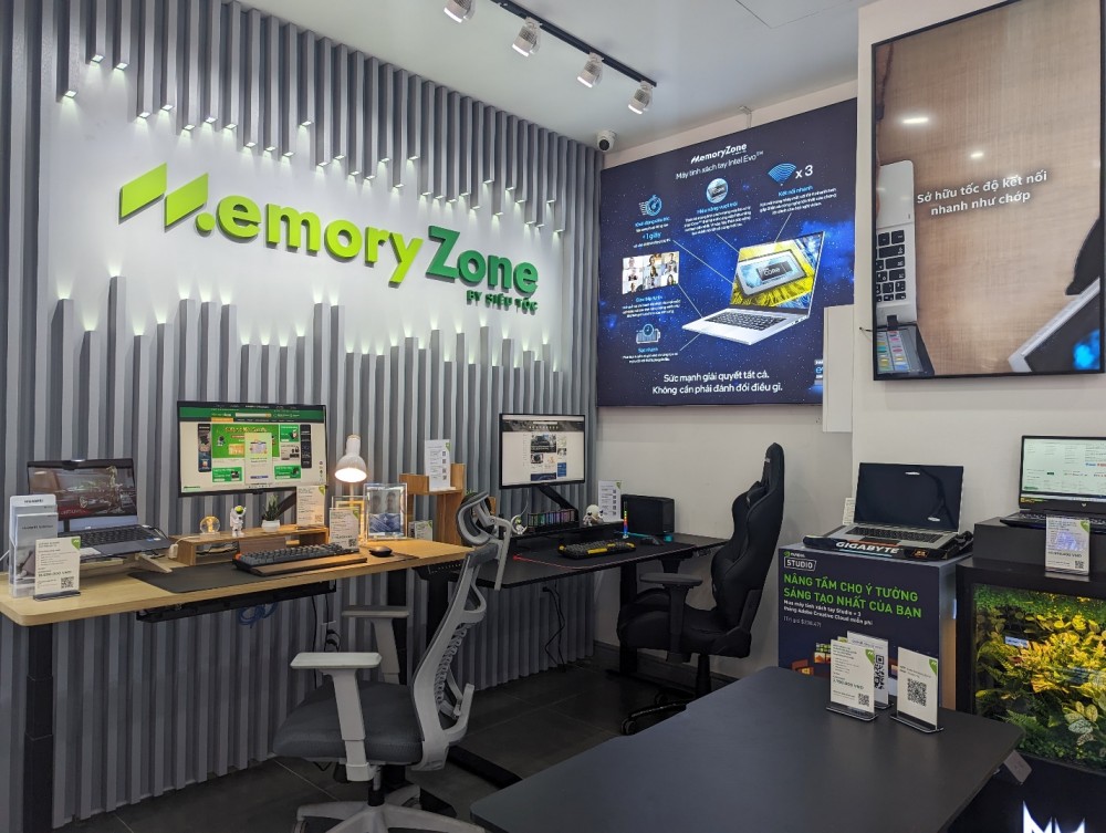 MemoryZone, cửa hàng MemoryZone 