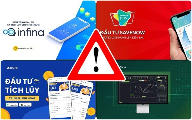app chứng khoán không được cấp phép
